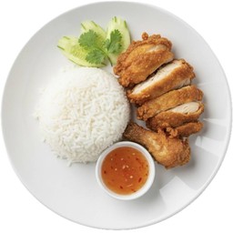ข้าวไก่ทอด