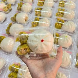 ชุดสองรัก !! ซาลาเปาถั่วแดง ขนมจีบหมูต้นตำหรับ