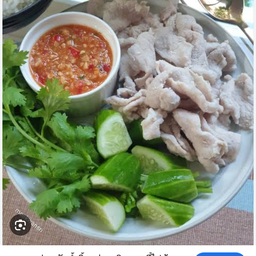 หมูลวกจิ้ม