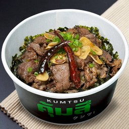 ข้าวหน้าเนื้อ ออสเตรเลียพ่นไฟ โนริซามะ