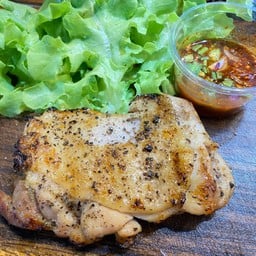 สเต็กไก่พริกไทยดำ