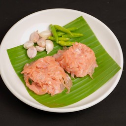 จิ้นส้มหมก Grilled Fermented Pork Sausage