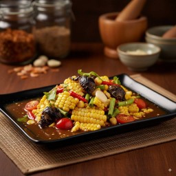 ตำข้าวโพด(ปลาร้า)