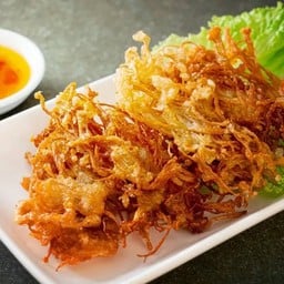 เห็ดเข็มทองทอด