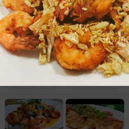 กุ้งทอดกระเทียม