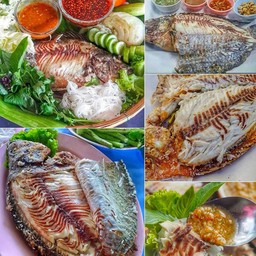 เมี่ยงปลาเผาชุดเมี่ยง