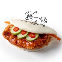 บันไก่กรอบซอสเกาหลี