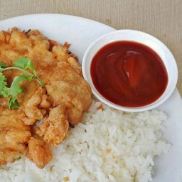 ข้าวไข่เจัยวหมูสับ