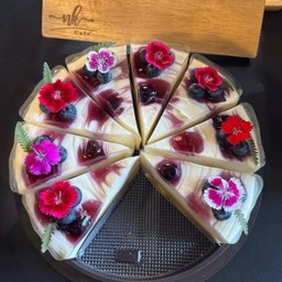 บลูเบอรี่ชีสพาย