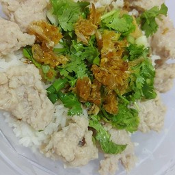 ข้าวแห้งหมูเด้ง