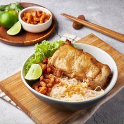 เส้นหมี่ไก่อบ