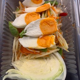 ตำไทยไข่เค็ม