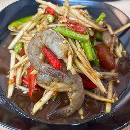 ตำกุ้งสด