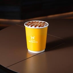 HOT CARAMEL MACCHIATO (Oatmilk)