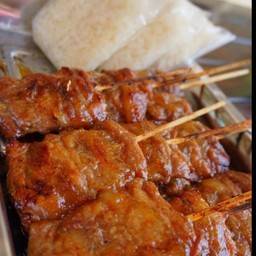 เซ็ตหมูปิ้งนมสด10ไม้