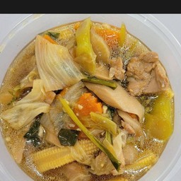 M-205 ต้มจับฉ่ายไก่นุ่ม (กับข้าว ถ้วยเล็ก)