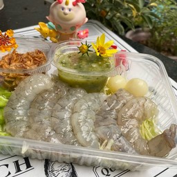 กุ้งแช่ แกล้มแซ่บ