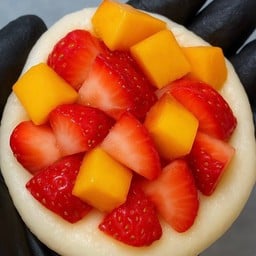 โมจิครีมชีส ผลไม้ 2 อย่าง