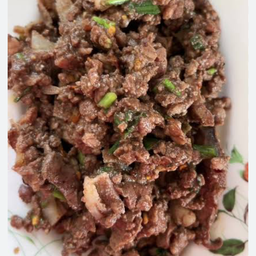 ลาบเนื้อสุกเปรี้ยว