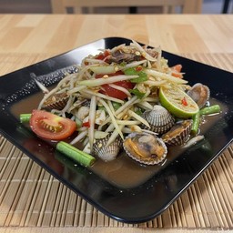 ตำหอยแครง