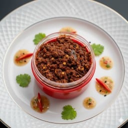 น้ำพริกปลาร้าบ่องกระปุกกลาง