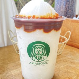 Coconut Coffee frappe  (no milk) มะพร้าวปั่นเอสเป็นรสโซ่