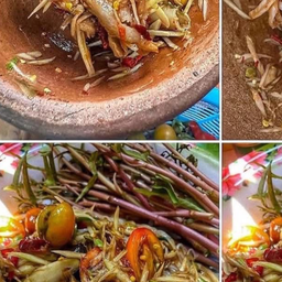 ตำลาวปลาร้าต่อน