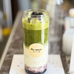 มัทฉะบลูเบอรี่🫐🍵