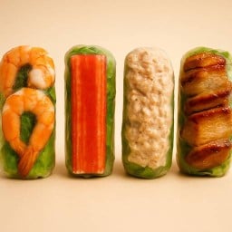 สลัดโรล เบิ้มๆ Vietnam Roll