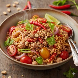 ยำ ไวไว 《 หมูสับ 》