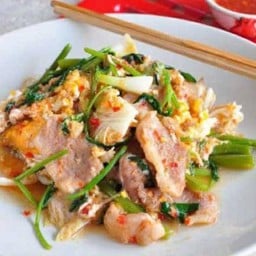 สุกี้หมูแห้ง