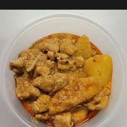 M-107 มัสมั่นไก่ (กับข้าว ถ้วยเล็ก)