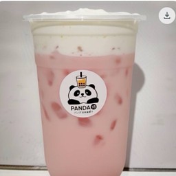 นมชมพูครีมชีส