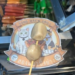 สองแมวปิ้งย่าง