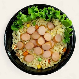 ข้าวผัดใส่กรอก