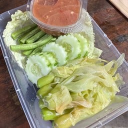 น้ำพริกกะปิ+ชุดผัก