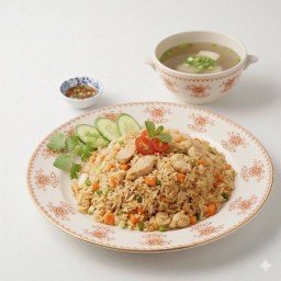 L1 ข้าวผัดไก่นุ่ม