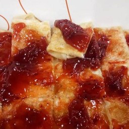 โรตีไข่แยมสตอเบอรี่