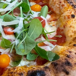 Pizza Tirolese (พิซซ่าทิโรเลเซ่) อิตาเลียนสโมคเบคอนบลูชีส M