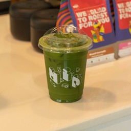 Iced Clear Matcha + Coconut Water