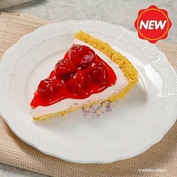สตรอว์เบอร์รีครีมชีสพาย (1 ชิ้น)