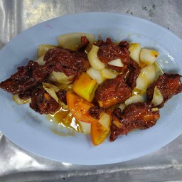 ซี่โครงหมูทอด 3 รส
