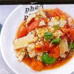 ตำข้าวโพดปลาร้าเจ