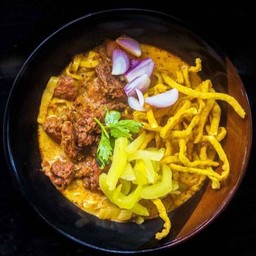 เพิ่มหมูปั้นก้อน(ข้าวซอย)