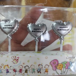 เทียนหัวใจเงิน ดอกละ35