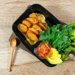 ไข่เจียวห่อไส้อั่ว อโวคาโด กิมจิ (Keto)