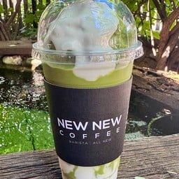 ชาเขียวปั่นครีมชีส + มัจฉะ