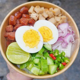ข้าวขยำกุนเชียง เมนูฮิตในโซเชียล