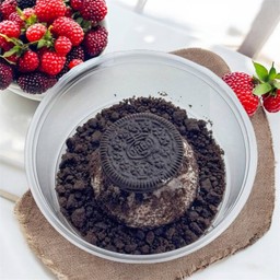 กรีกโยเกิร์ต + โอริโอ้บด ( แถมฟรี น้ำผึ้ง! )