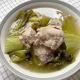 เล้งต้มผักกาดดอง